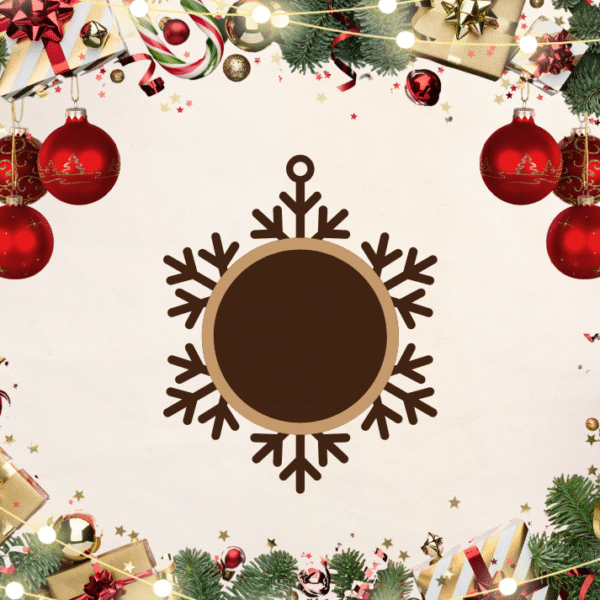 Рамка Снежинка