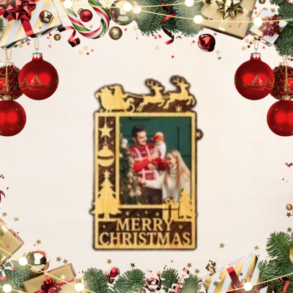 Рамка семейна коледа