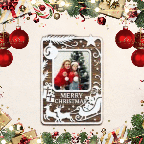 Рамка коледен подарък
